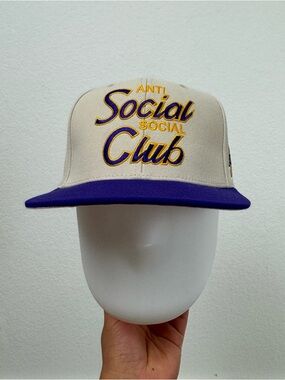 Anti Social Social Club Lakers Snap Back